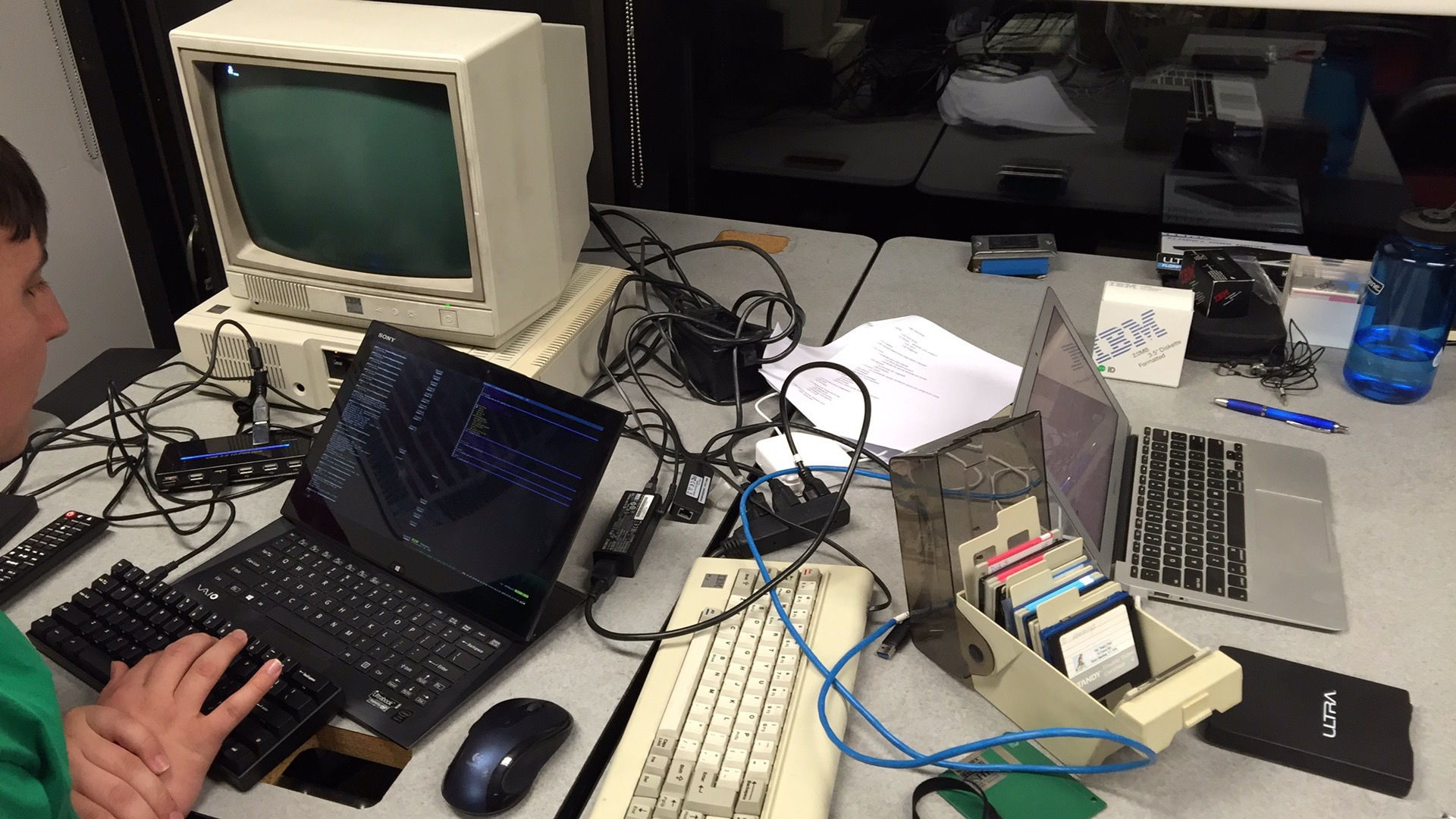 old school computing